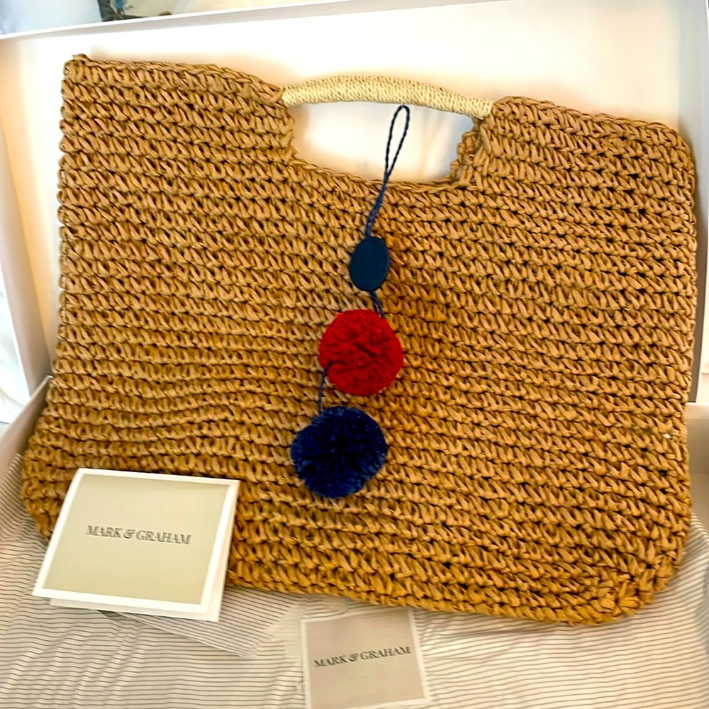 Marc & Graham NWT Rio Tote Natural Large